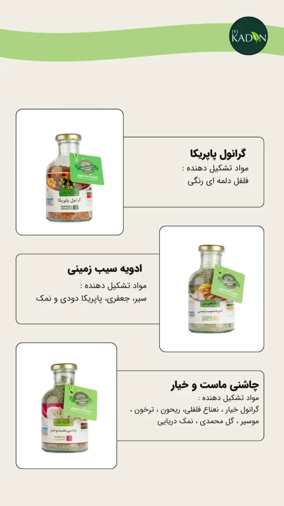 کاتالوگ کادین