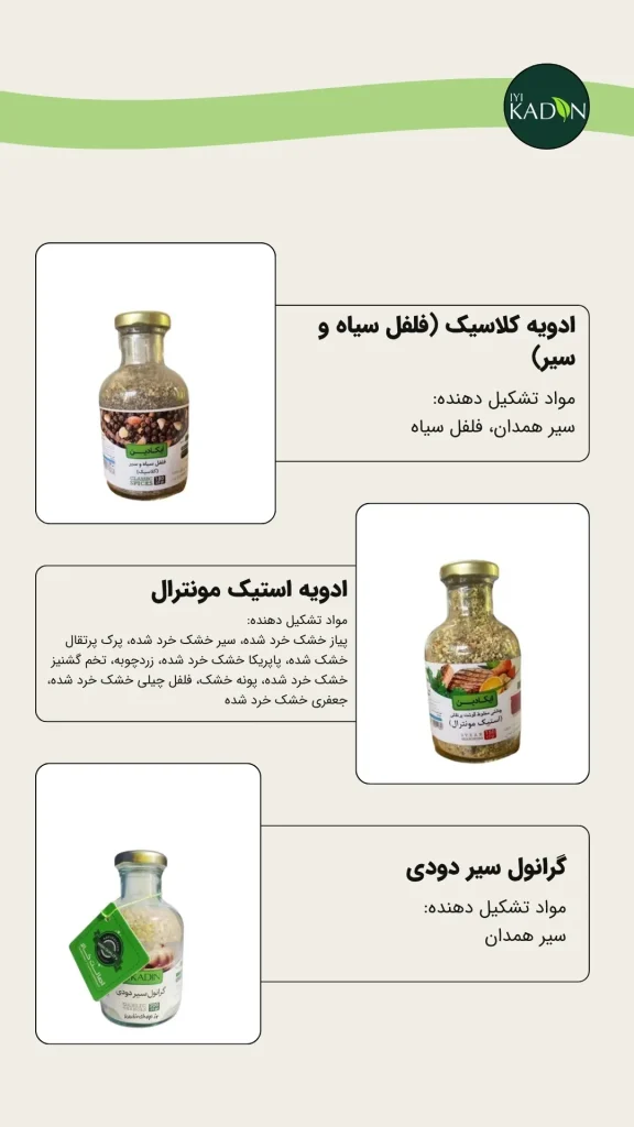 کاتالوگ کادین